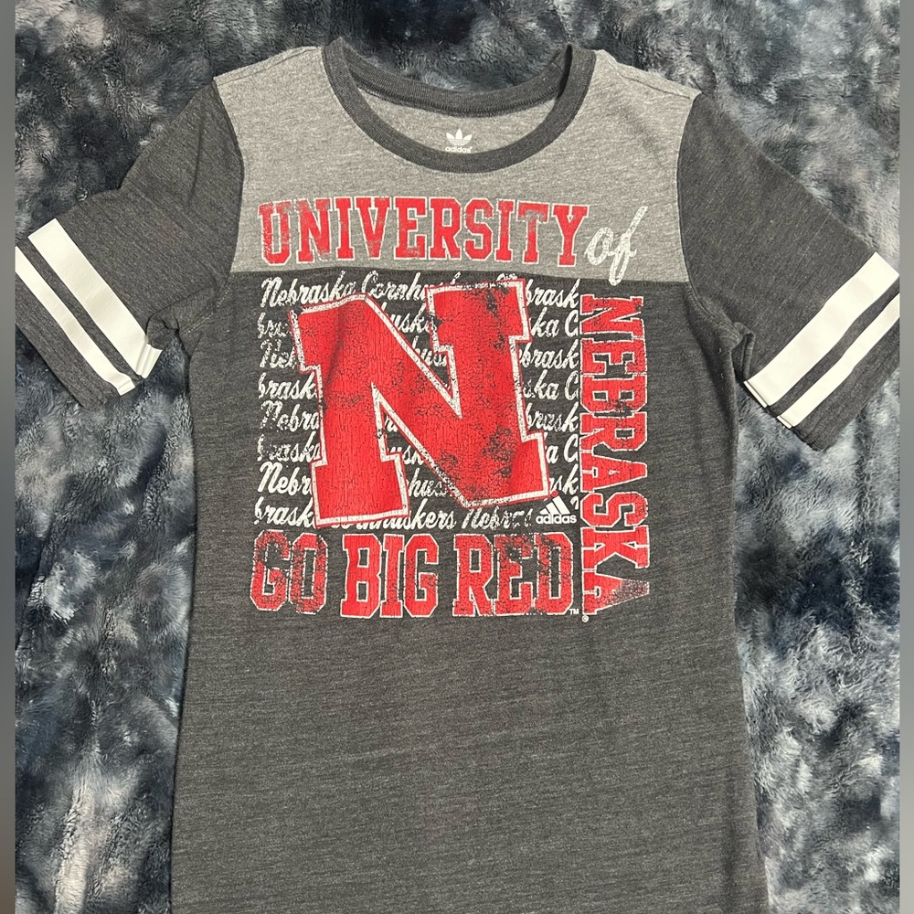 Adidas—Nebraska Husker shirt